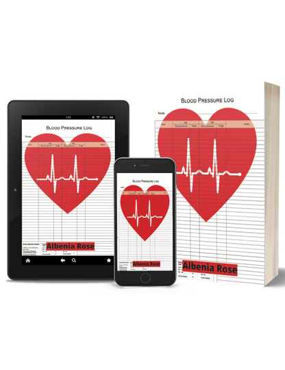 Blood Pressure Daily Log, Systolic Blood Pressure, Diastolic Blood Pressure, High Blood Pressure, Low Blood Pressure