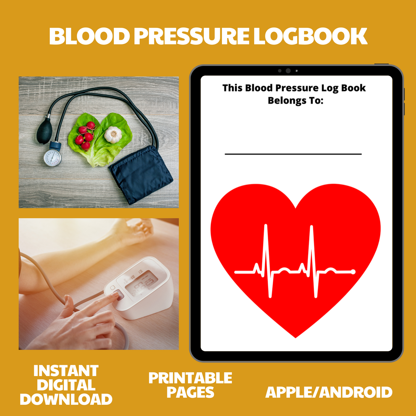 Blood Pressure Daily Log, Systolic Blood Pressure, Diastolic Blood Pressure, High Blood Pressure, Low Blood Pressure