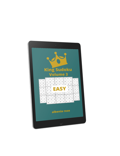 Digital Sudoku, Classic Sudoku, Easy Sudoku Puzzle, Everyday Sudoku Digital King Sudoku Volume 3: EASY! Websudoku Puzzle Book