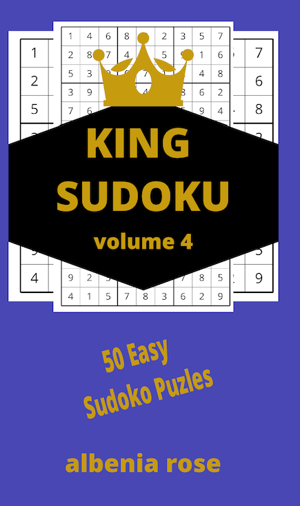 Digital Sudoku, Classic Sudoku, Easy Sudoku Puzzle, Everyday Sudoku Digital King Sudoku Volume 4: EASY! Websudoku Puzzle Book