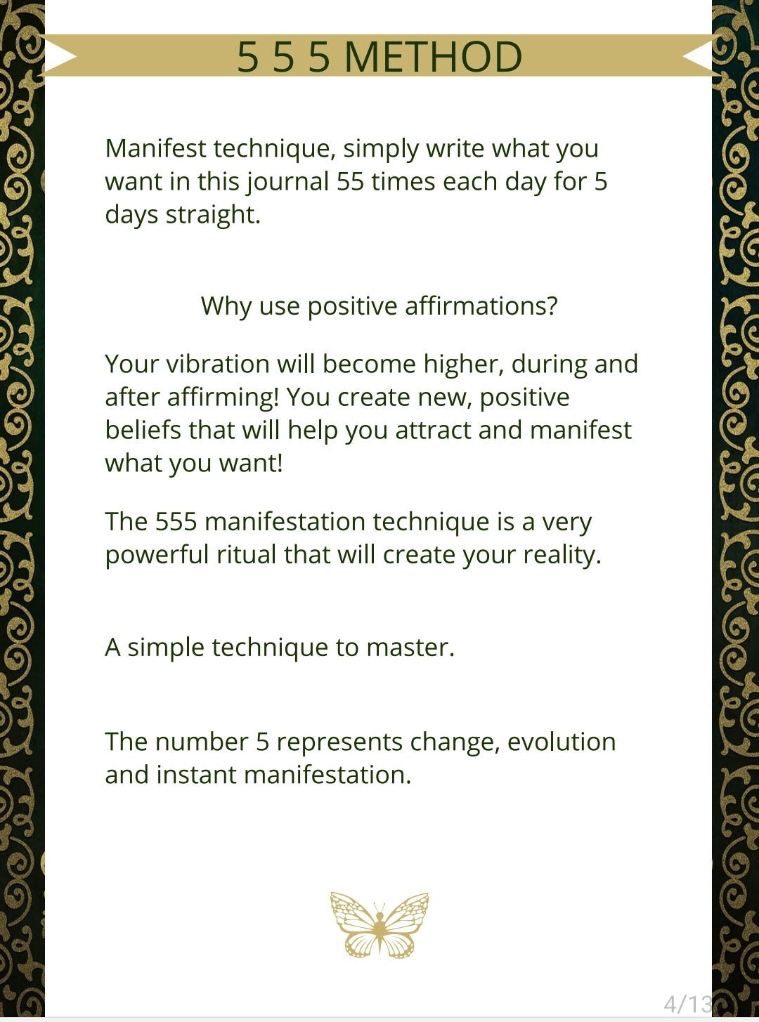 55x5 Manifestation 2023 Manifestation Journal, 365 Manifestation, Dream Manifestation, Law of Attraction Manifestation Journal