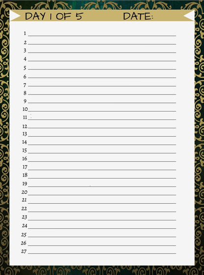 55x5 Manifestation 2023 Manifestation Journal, 365 Manifestation, Dream Manifestation, Law of Attraction Manifestation Journal